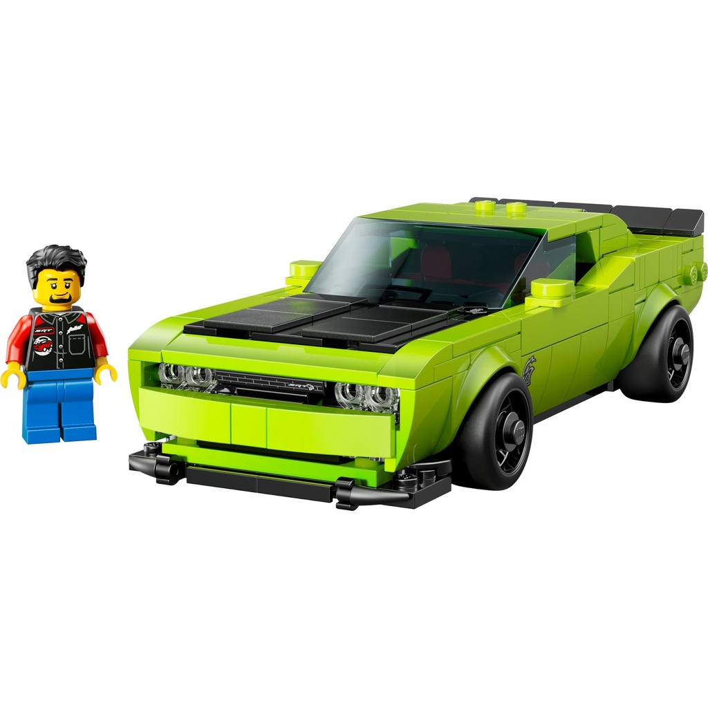 LEGO 77237 Dodge Challenger SRT Hellcat Sports Car - SPEED Champions