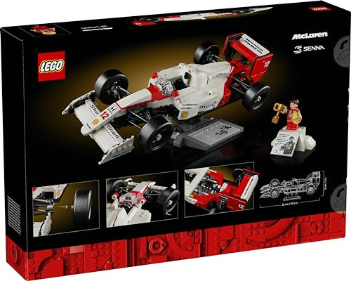 Lego Icons McLaren MP4/4 and Ayrton Senna Set 10330