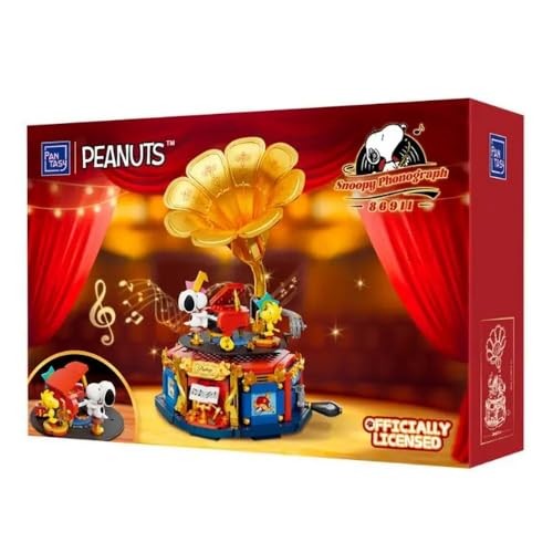 PAN TASY Construction Figure Pantasy Peanuts Phonograph Set (86911)