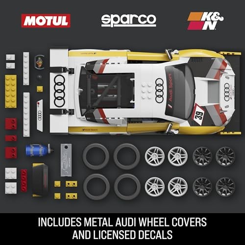 Brick Shop  Hot Wheels '15 Audi R8 LMS Construction Set