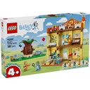 LEGO Bluey: Bluey's Family House Toy - Modular Playset with Multiple Rooms a Garden 4 Minifigures & Fun Accessories - Birthday Gift for 4+ Year Old