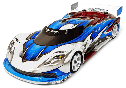 [BDGT12-AS1] Carrosserie Bittydesign ARES-1 – GT12 1/12 Supastox (transparente)