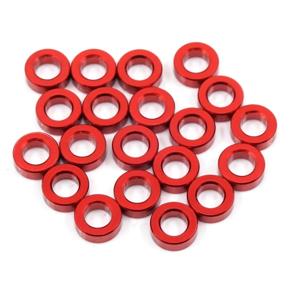 Xpress Aluminum Shim 3x5.5x2.0mm Red (x20) XP-10120