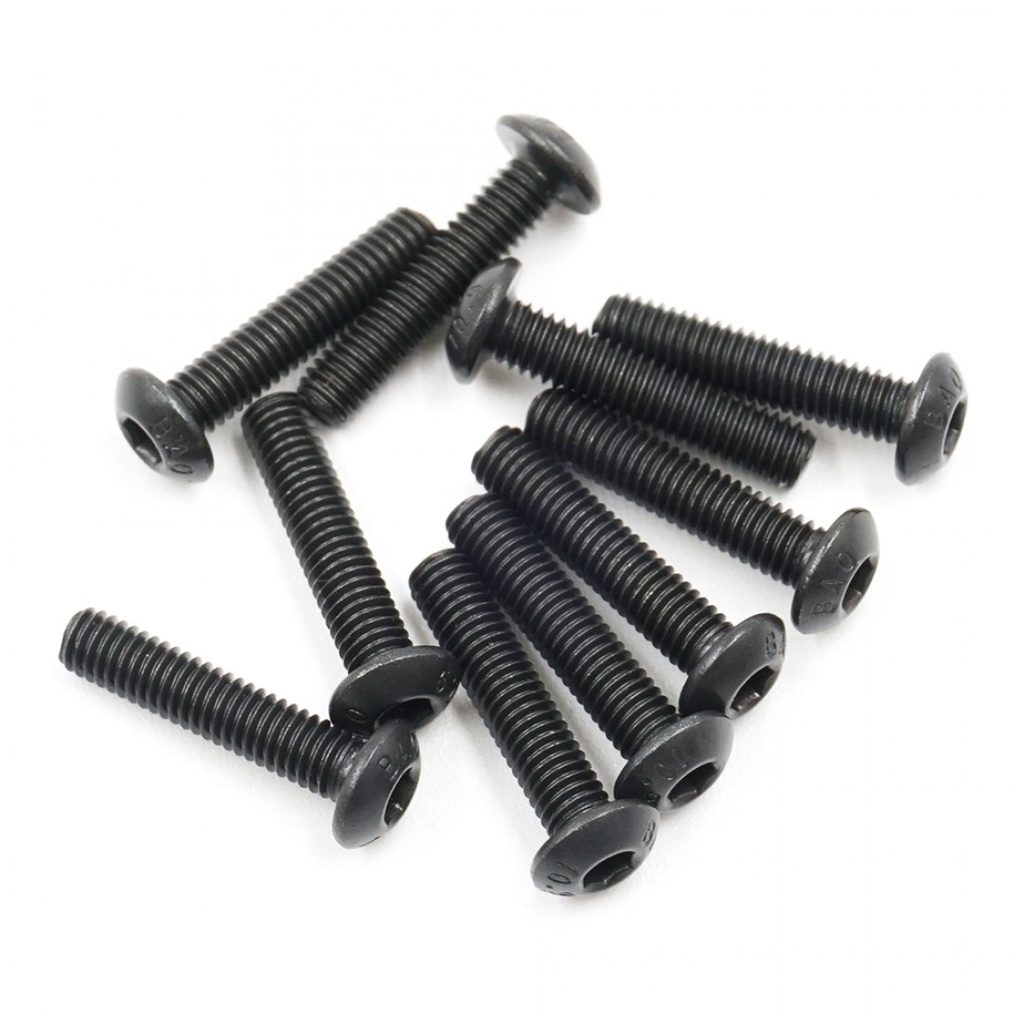 Xpress Button Head Hex Screw 3x14mm (x10) XP-40041