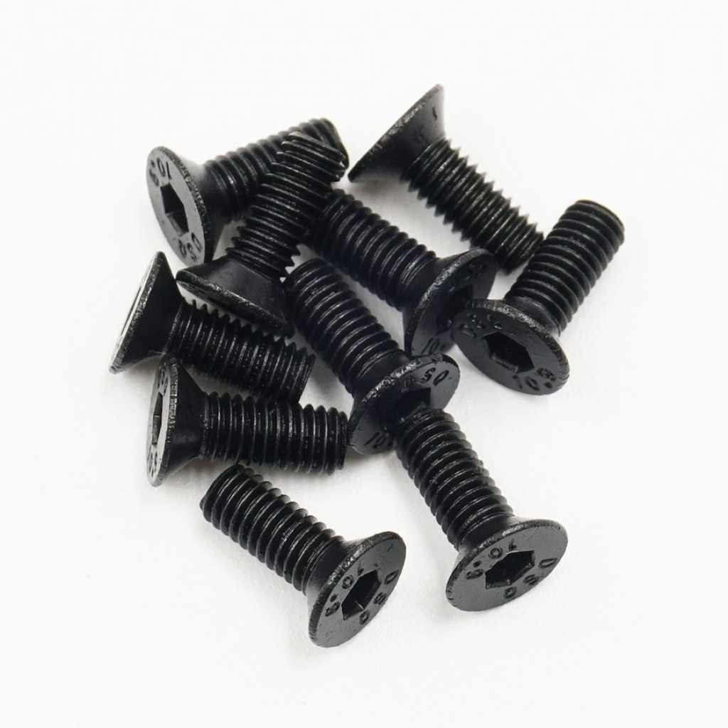 Xpress Flat Head Hex Screw 3x8mm (x10) XP-40048