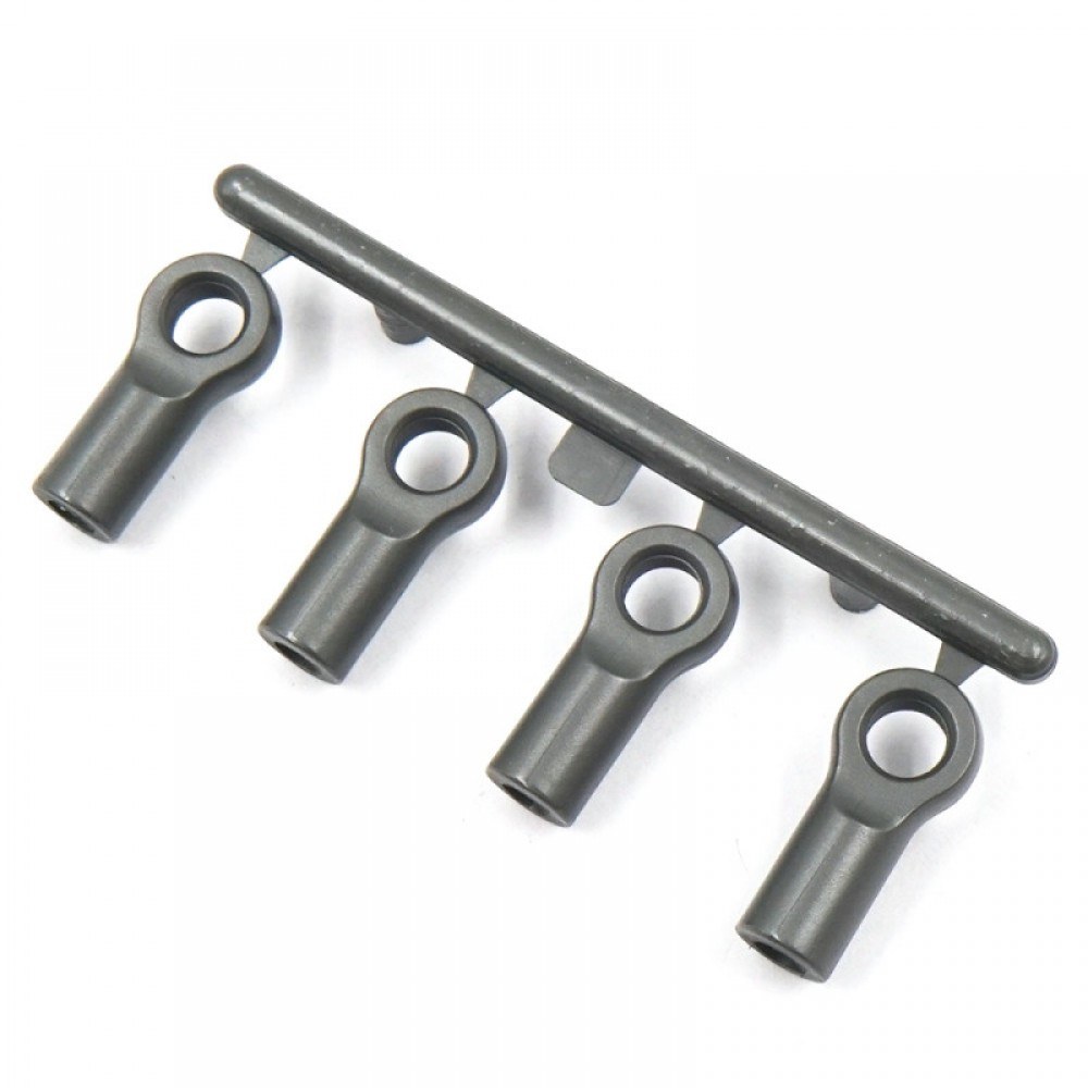 [00087216 XP-10635] Xpress Grey Composite 4.8mm Flat Type Ball End 13mm 4pcs