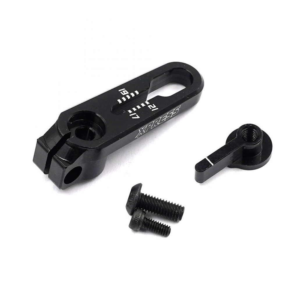 Xpress Aluminum 7075 Height Adjustable Servo Horn 17-21mm 23T XP-10891