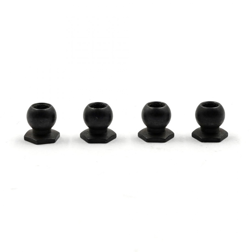 Rotules Xpress 6 mm pour triangles composite avant et arrière (4 pcs)