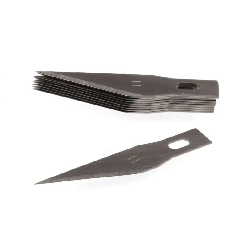 [RP-0528] RUDDOG Hobby Knife Blades (10pcs | #11)