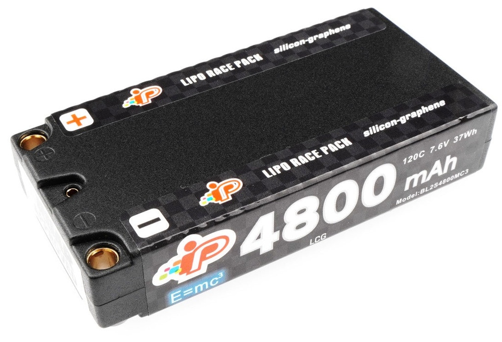 Batterie LiHV Intellect MC3 Graphene 2S 7,6 V 4400 mAh 120C Shorty LCG