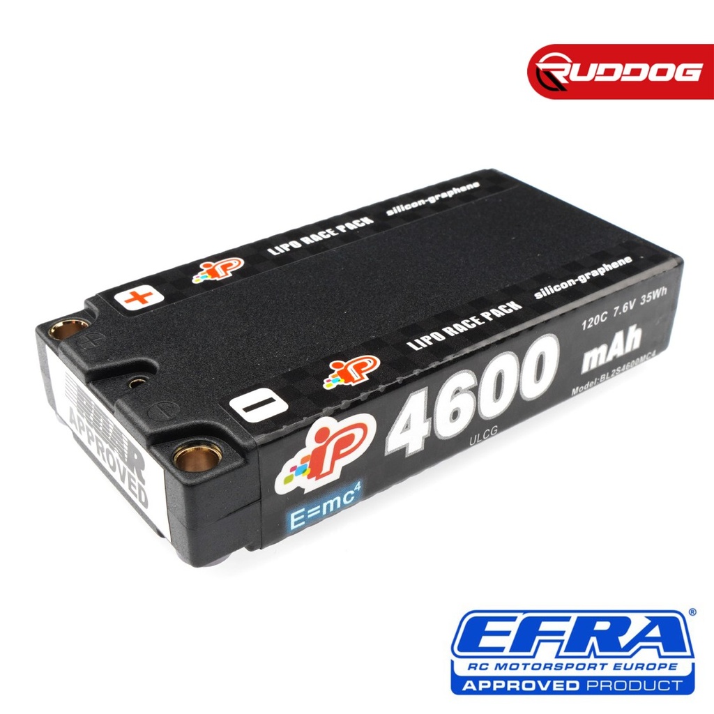 Batterie LiHV Intellect MC4 Graphene 2S 7,6 V 4600 mAh 120C Shorty LCG