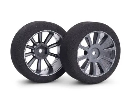 [MX-10A35ACJP] Matrix 1/10 Front AIR Carbon 35 Shore RC Model Tires (26mm | 62mm | 35sh)