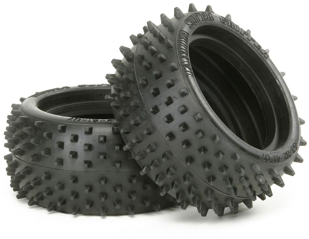 Tamiya 53084 RC Rr Square Spike Tire Set