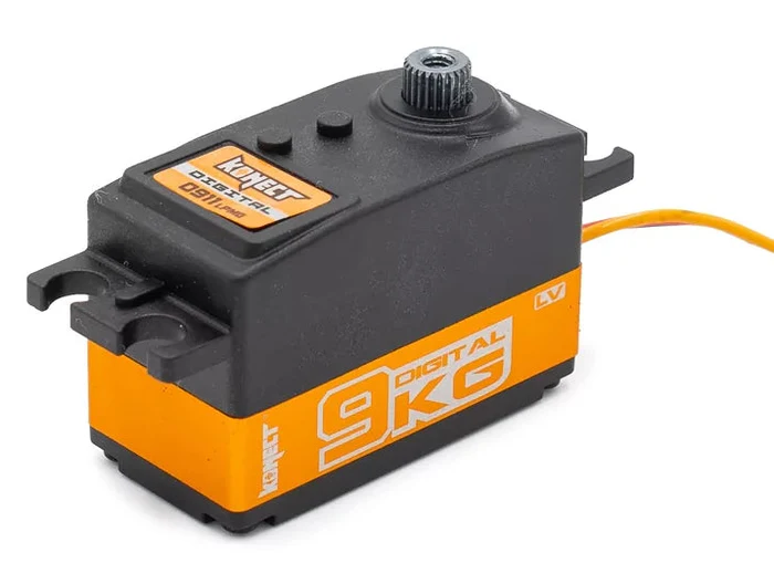 [KN-0911LPMG] Konect Servo numérique Low Profile pignons métal 9 kg / 0,11 s KN-0911LPMG