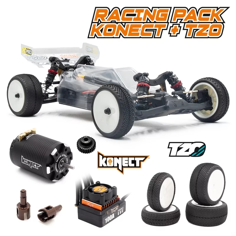 [8.XMID.COMBO-RACE] Kit Buggy 1/10ème 2wd XMid version combo Race