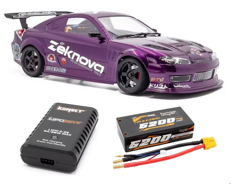 Hobbytech OVER-D10 drift 1/10ème RTR version PACK