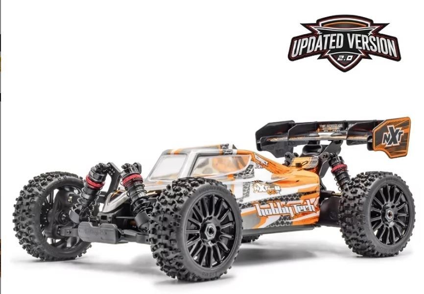 Hobbytech Spirit NXT EVO RR 2.0 orange – buggy 1/8 brushless RTR (pack accu et chargeur)