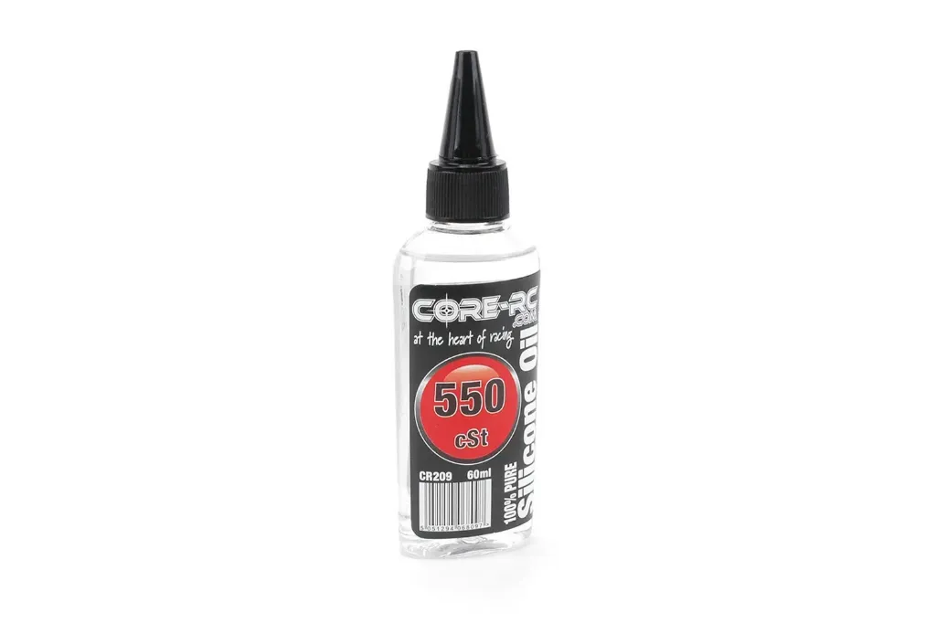 [CR209] Huile silicone amortisseur Core RC 550 cSt – 60 ml