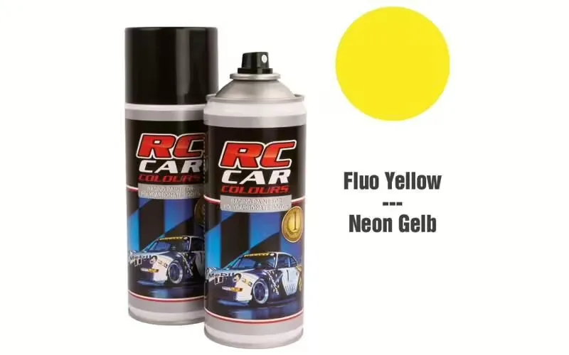[RCC1007] RC Car Colours - Lexan Spray Gelb Fluoreszierend 150ml Lexanfarbe