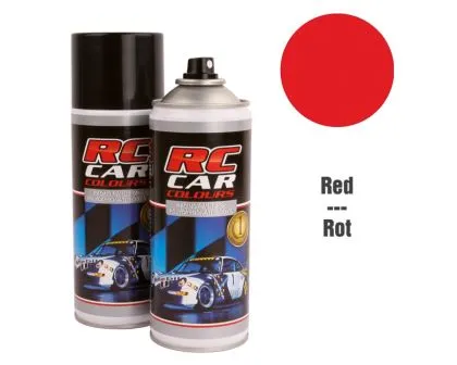 [RCC110] Peinture Lexan RC Car Colours Rouge – bombe 150 ml