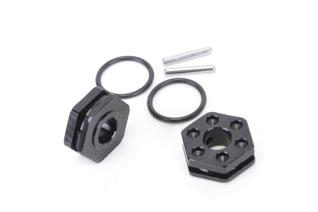[U3525] Schumacher hexagones de roue alu 12 mm – Mi8/FT/FT8/Neon/Vibe (2) (U3525)