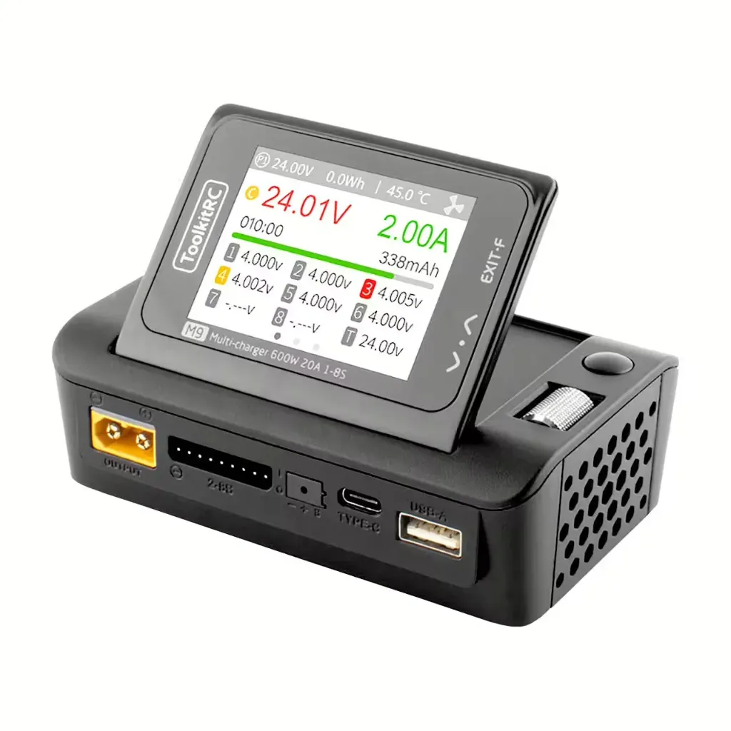 [TK11900] ToolkitRC M9 LiPo 1-8S 20A Ladegerät DC 7-35V