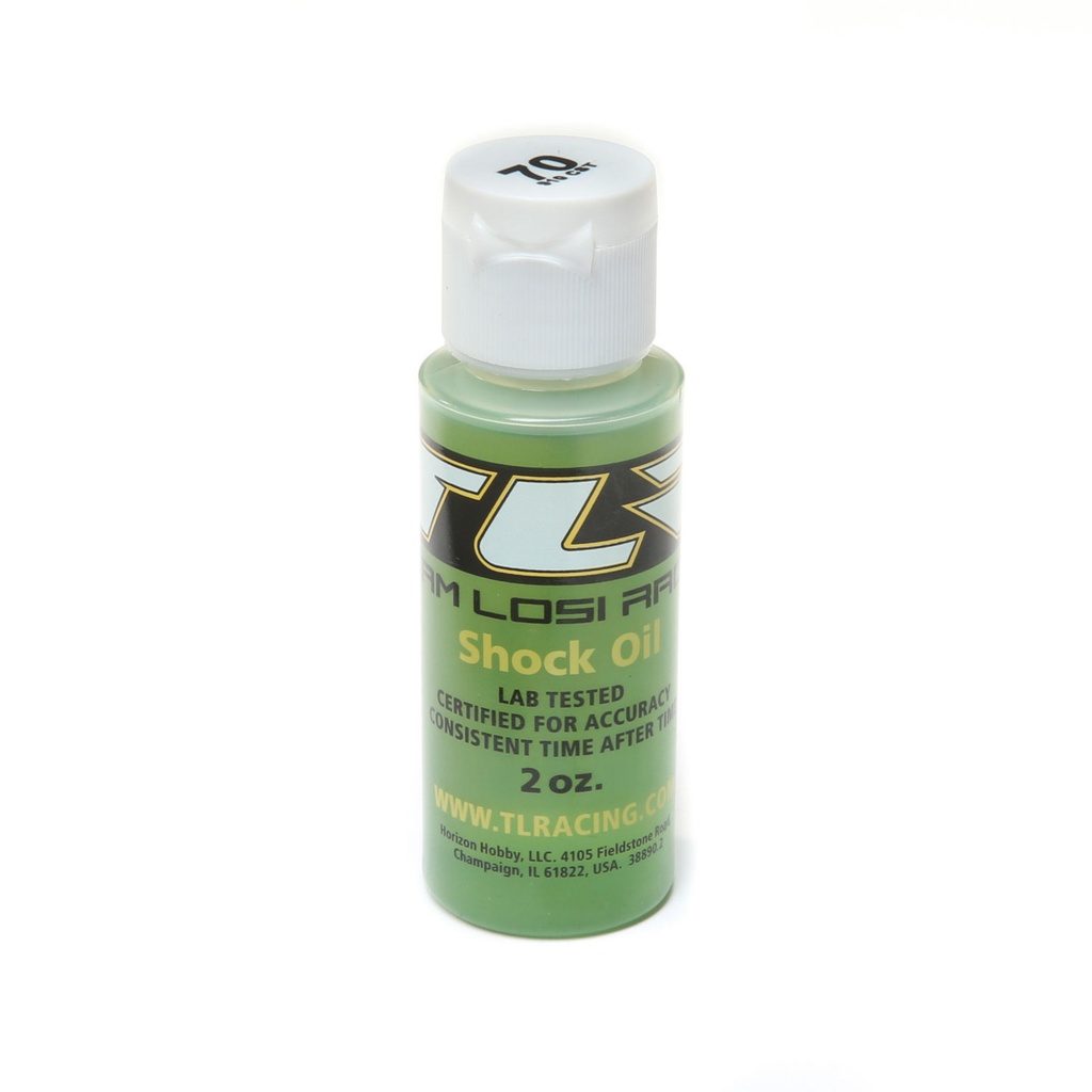 [TLR74015] Huile silicone amortisseur TLR 70WT (910 cSt) – 59 ml