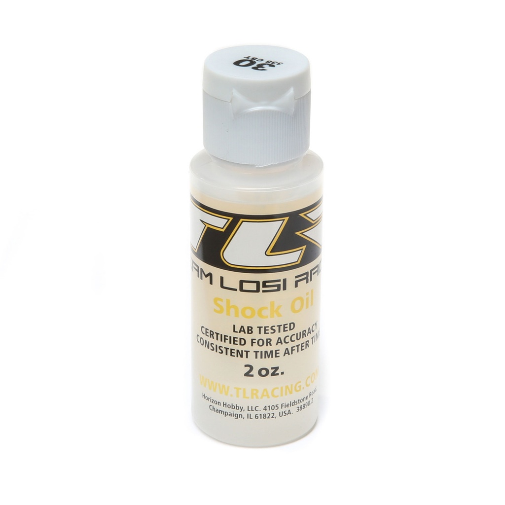 Huile silicone amortisseur TLR 30WT (338 cSt) – 59 ml