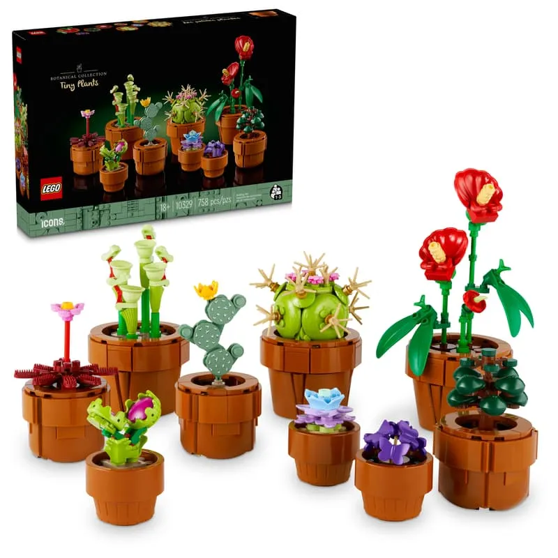 LEGO Botanicals 10329 – Les plantes miniatures