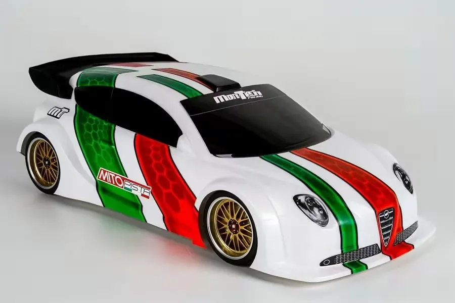[021-016] Carrosserie Mon-Tech Mito Pista – Touring 1/10 190 mm (transparente) (021-016)