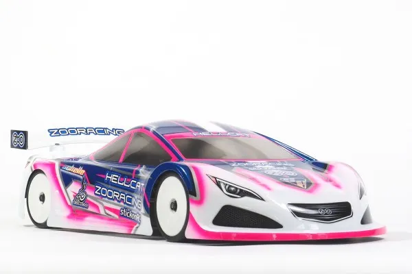 ZooRacing ZR-0006-05 - HellCat - 1:10 Touring Car Body - 0.5mm LIGHTWEIGHT