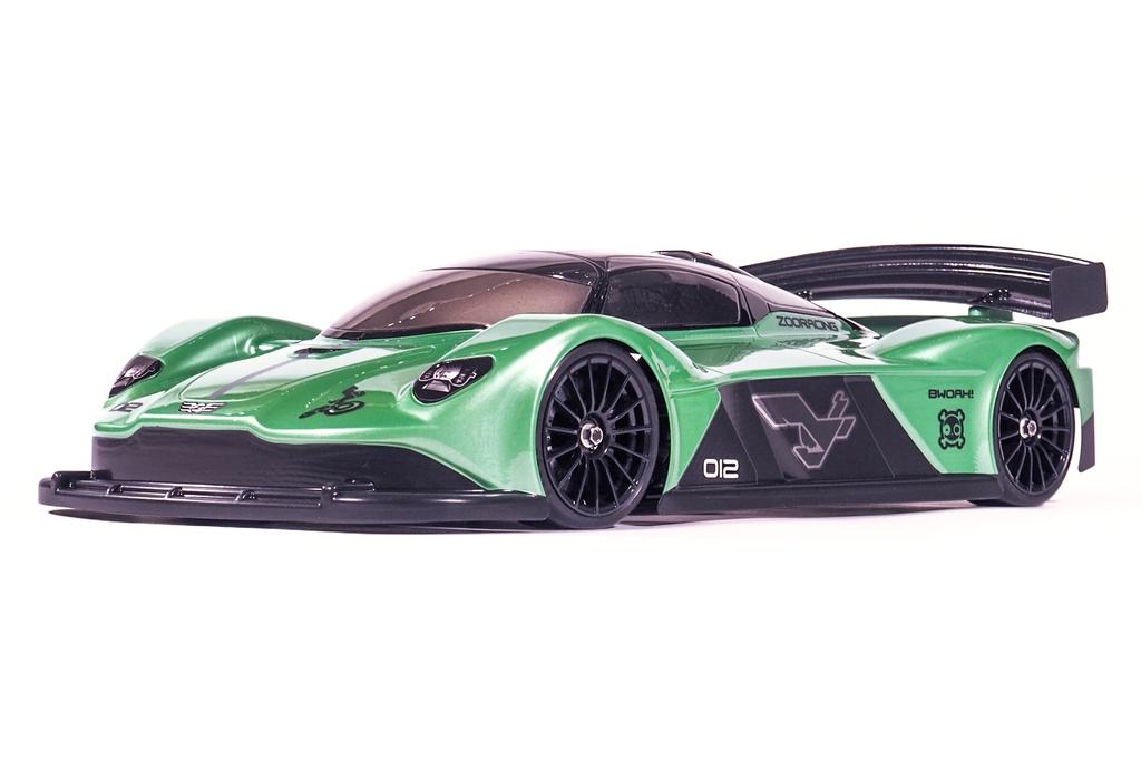 [ZR-0012-07] Carrosserie ZooRacing BWOAH – GT LMH 1/10 190 mm, 0,7 mm (transparente)
