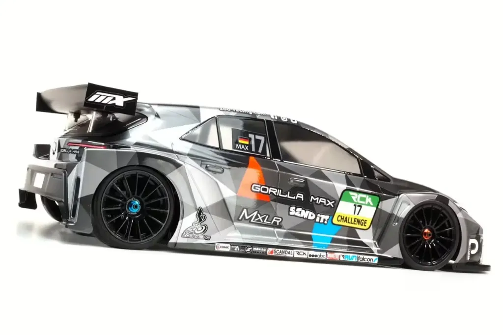 Carrosserie ZooRacing Gorilla MAX – FWD 1/10 190 mm, 0,7 mm (transparente)