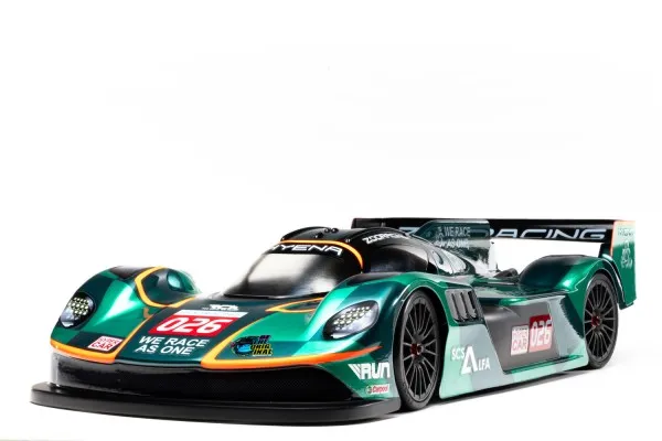 Carrosserie ZooRacing HYENA – LMH 1/10 190 mm, 0,7 mm (transparente)