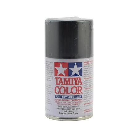 [86063] Peinture Lexan Tamiya PS-63 Gris métal canon brillant – bombe 100 ml