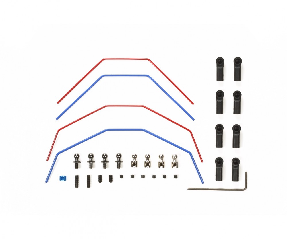 Tamiya 54561-000 300054561 - DT-03 Stabiliser Kit Front/Rear 2+2