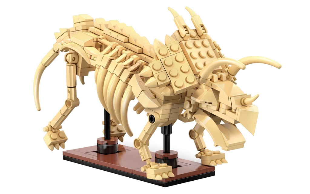 [C59013W] CaDa Triceratops Dinosaur Fossil Brick Model Kit