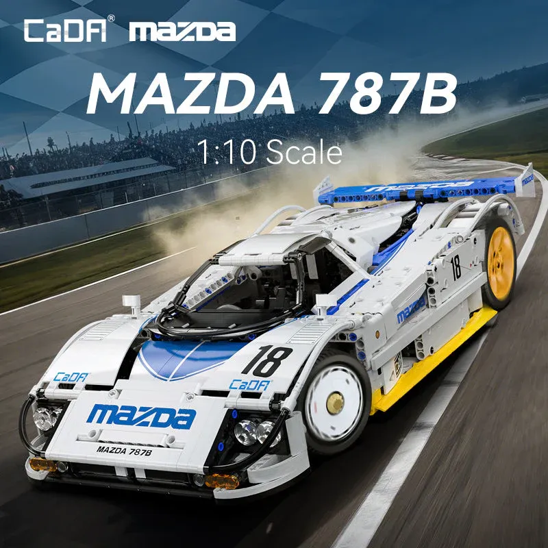 [C63007W] CaDA 1:10 Mazda 787B C63007W
