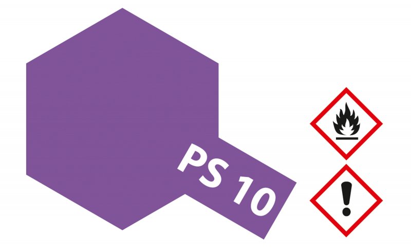 Tamiya Polycarbonate Spray Paint (100ml) - Purple
