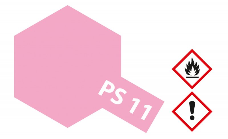 [PS11] Peinture Lexan Tamiya PS-11 Rose – bombe 100 ml