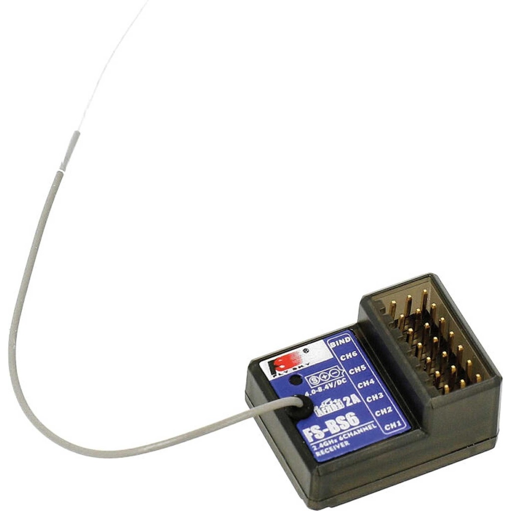 Récepteur Flysky BS6 mini 6 voies avec gyroscope – AFHDS 2A