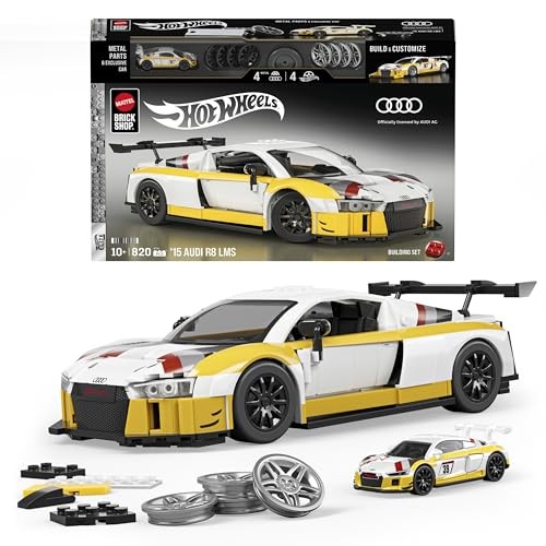 [JFT18] Brick Shop  Hot Wheels '15 Audi R8 LMS Construction Set