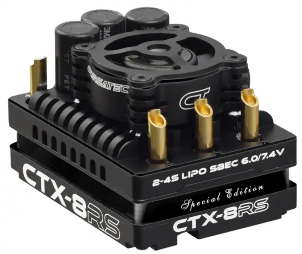 [CT30001BK] Corsatec - ESC « CTX-8RS » - Race Pro 1/8 - 250A (Édition Noire)