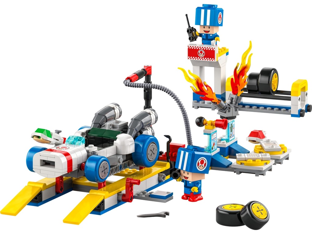[72035] LEGO Super Mario 72035 – Mario Kart – Garage de Toad