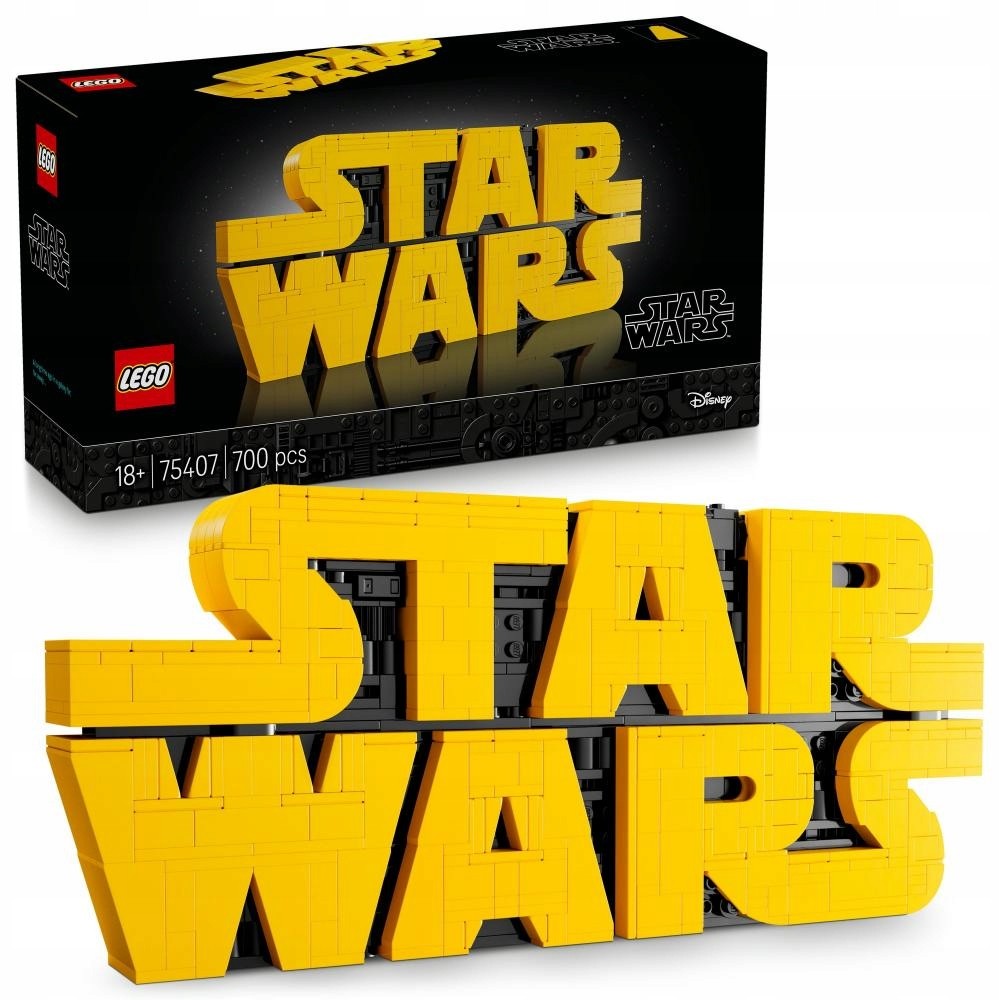 [75407] Brick-Built Star Wars Logo lego