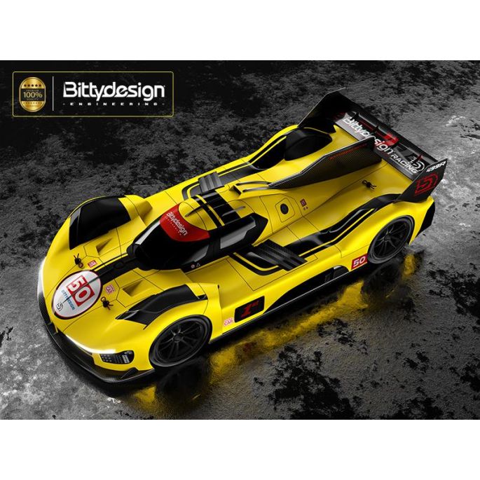 [BDLMH-190499R] Carrosserie Bittydesign 499R – LMP / LMH 1/10 190 mm (transparente)