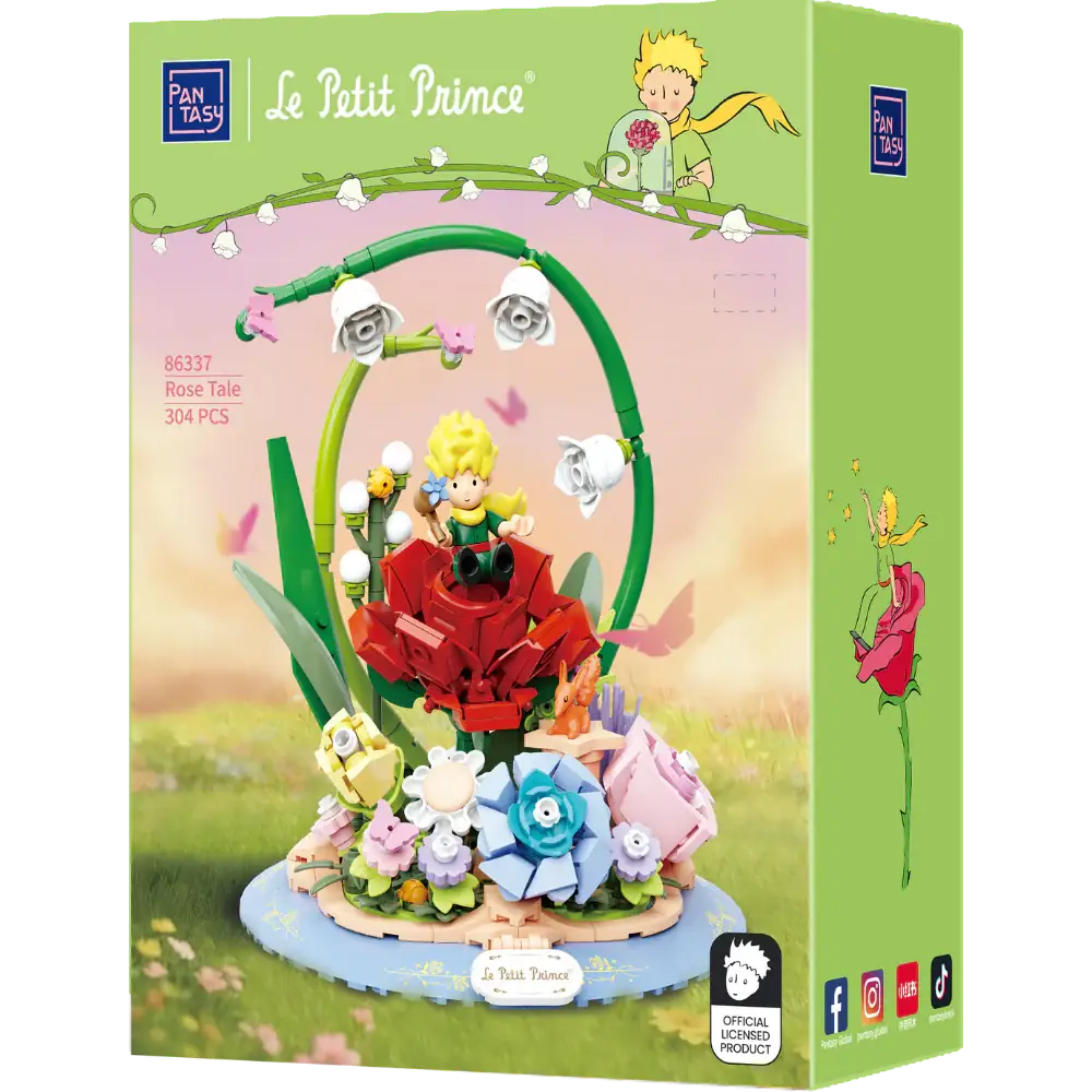 [X002I33JWB] Pantasy Le Petit Prince 86337 – Conte de rose (304 pièces)