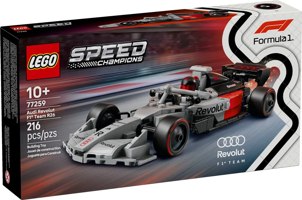 [77259] LEGO Speed Champions 77259 – Voiture de course Audi Revolut F1 Team R26