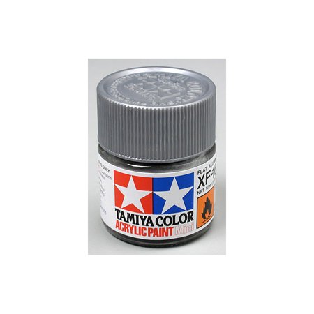Tamiya Acrylic Flat Paint (10ml) - Flat Aluminum