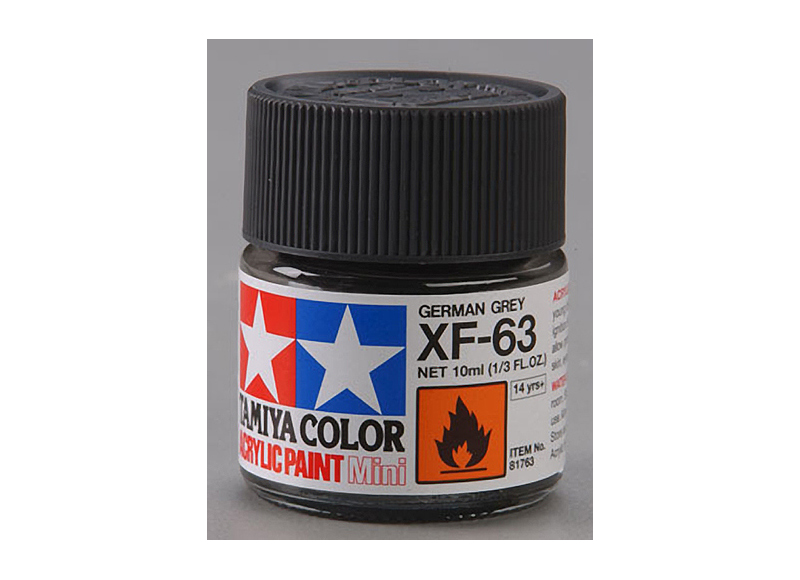 Tamiya Acrylic Flat Paint (10ml) - German Grey